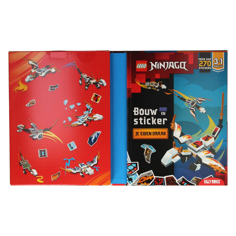 Load image into Gallery viewer, Lego LEGO Ninjago Bouw Sticker je eigen Draak 3in1 Modellen