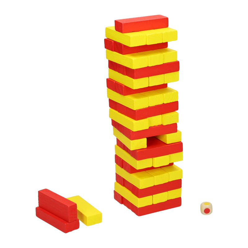 Afbeelding laden in galerijviewer, Buurman buurman stapeltoren spel met dobbelsteen
