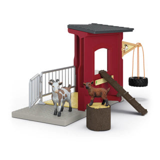 Load image into Gallery viewer, Schleich farm world geitenstal 42726