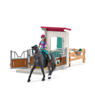 Load image into Gallery viewer, Schleich horse club paardenbox met lisa en storm 42709