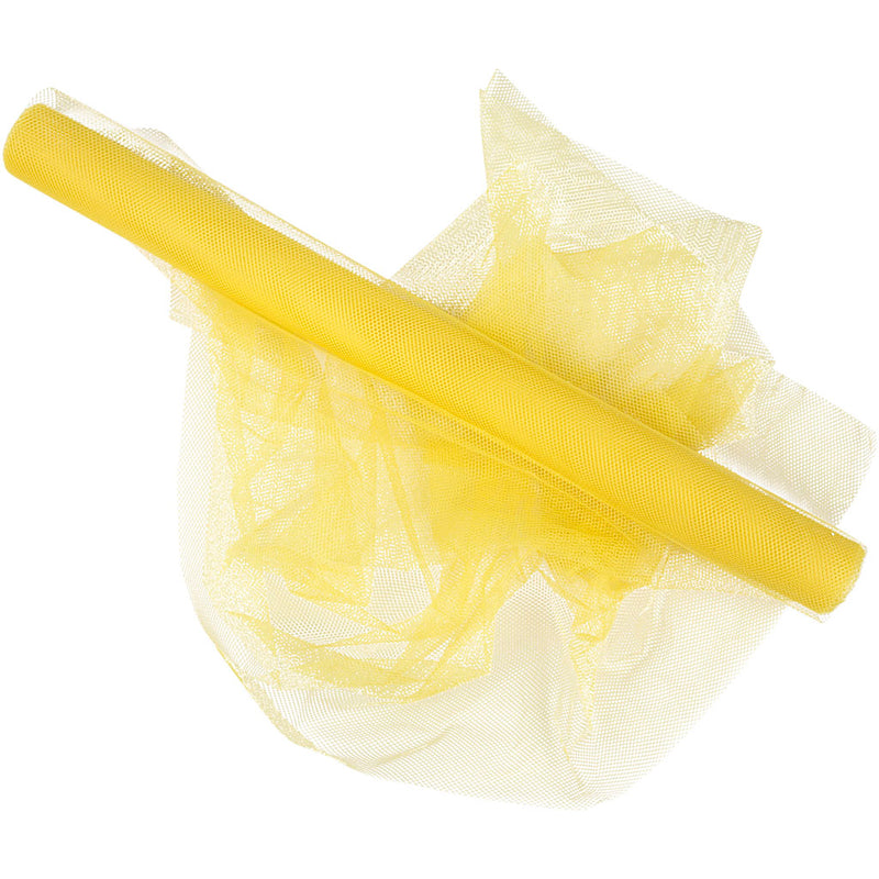 Afbeelding laden in galerijviewer, Https: www.cchobby.nl tule-b-50-cm-geel-5-m-1-rol