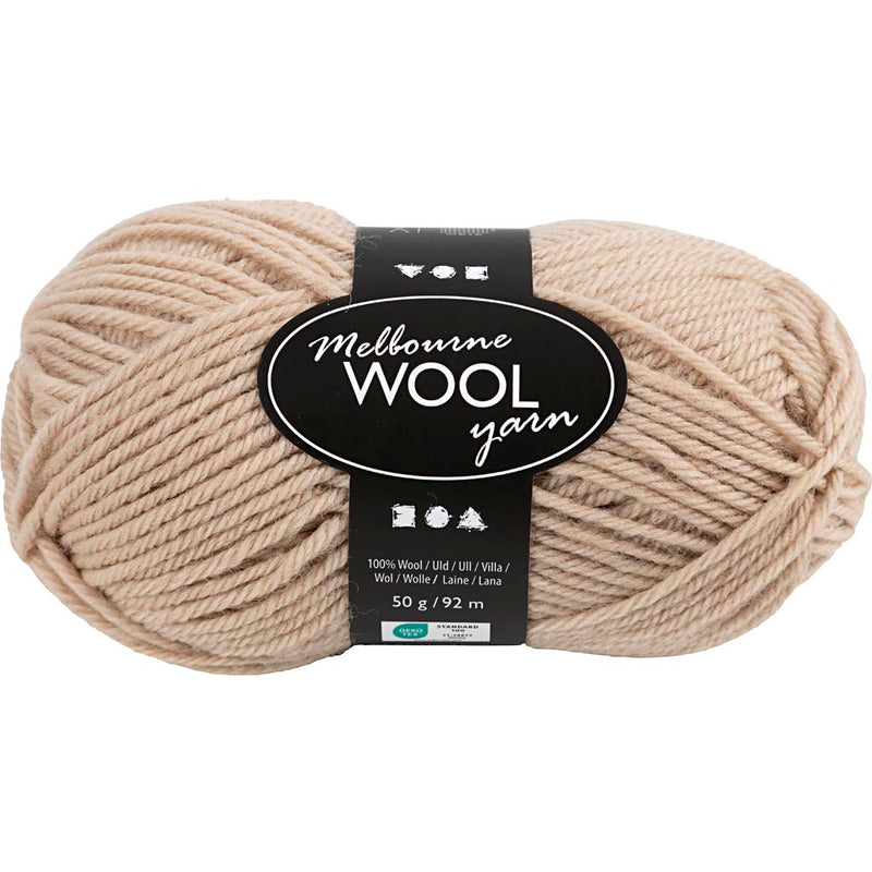 Afbeelding laden in galerijviewer, Https: www.cchobby.nl melbourne-wolgaren-l-92-m-needle-4-5-5-beige-50-gr-1-bol