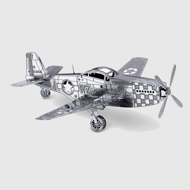 Load image into Gallery viewer, Eureka metal earth mustang p-51