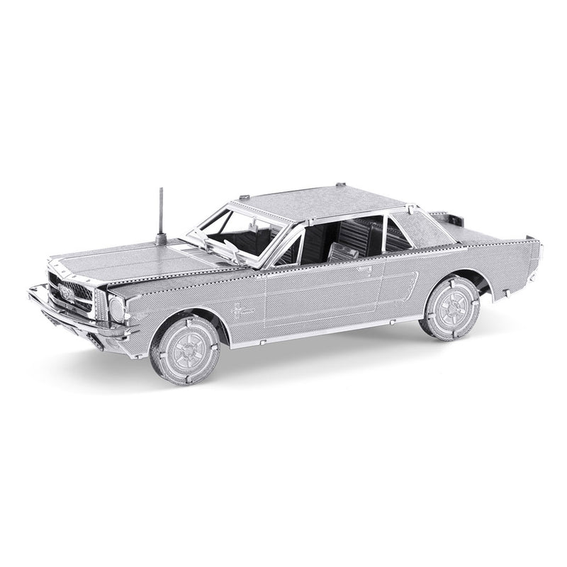 Load image into Gallery viewer, Eureka metal earth 1965 ford mustang coupe zilver editie