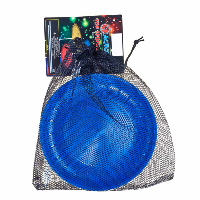 Load image into Gallery viewer, Acrobat balanceerbord met stok blauw - 23.5 cm
