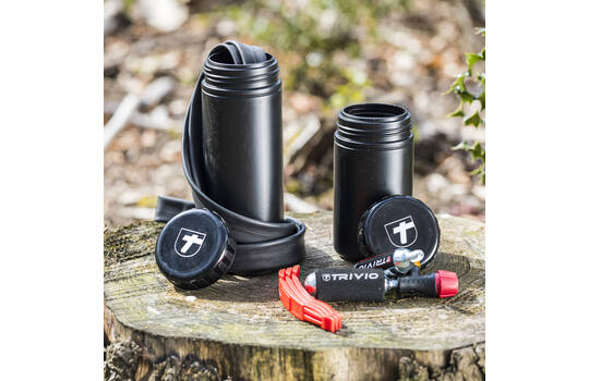 Afbeelding laden in galerijviewer, Trivio - gereedschapsbidon tool bottle zwart 450ml