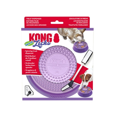 Load image into Gallery viewer, Kong Licks spinz paars