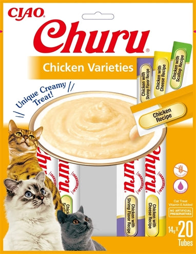 Load image into Gallery viewer, Inaba churu multipack chicken