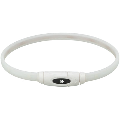Load image into Gallery viewer, Trixie lichtgevende halsband hond usb siliconen oplaadbaar meerkleurig