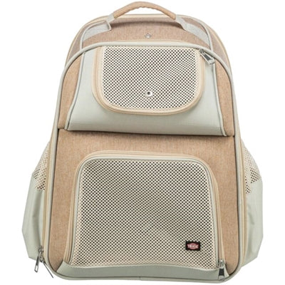 Load image into Gallery viewer, Trixie hondentas rugtas willow beige bruin