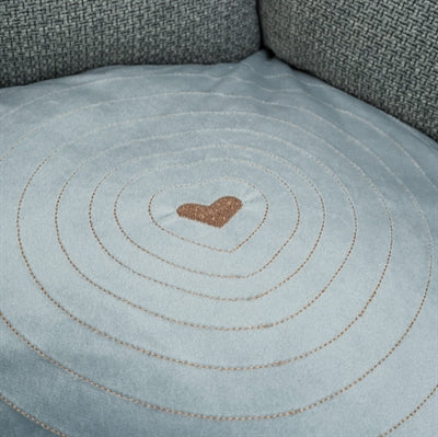 Load image into Gallery viewer, Trixie hondenmand viviana rond blauwgrijs