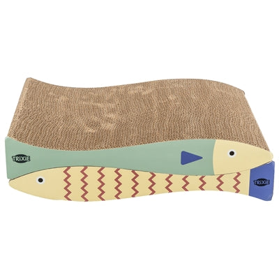 Load image into Gallery viewer, Trixie krabmat vis met catnip mintgroen creme