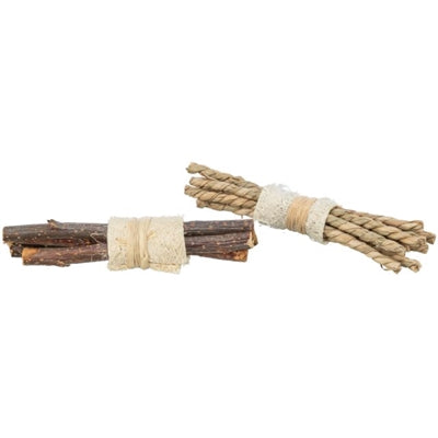 Load image into Gallery viewer, Trixie set sticks met luffa schorshout zeegras