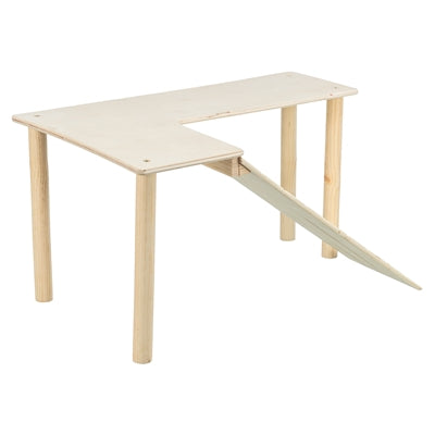 Load image into Gallery viewer, Trixie platform met helling voor muizen hamsters onbehandeld hout