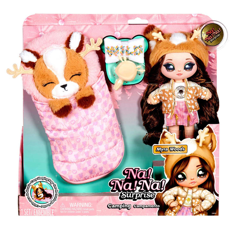 Load image into Gallery viewer, MGA Entertainment Na! Na! Na! Surprise Camping Doll Myra Woods