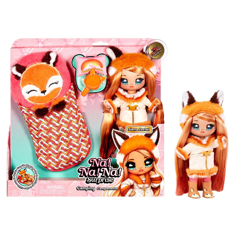 Load image into Gallery viewer, MGA Entertainment Na! Na! Na! Surprise Camping Doll Sierra Foxtail