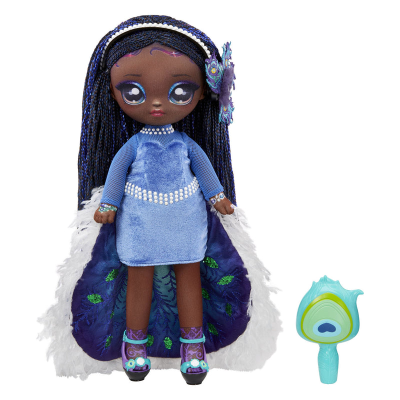 Load image into Gallery viewer, MGA Entertainment Na! Na! Na! Surprise Teens Pop Series 3 Queenie Plume