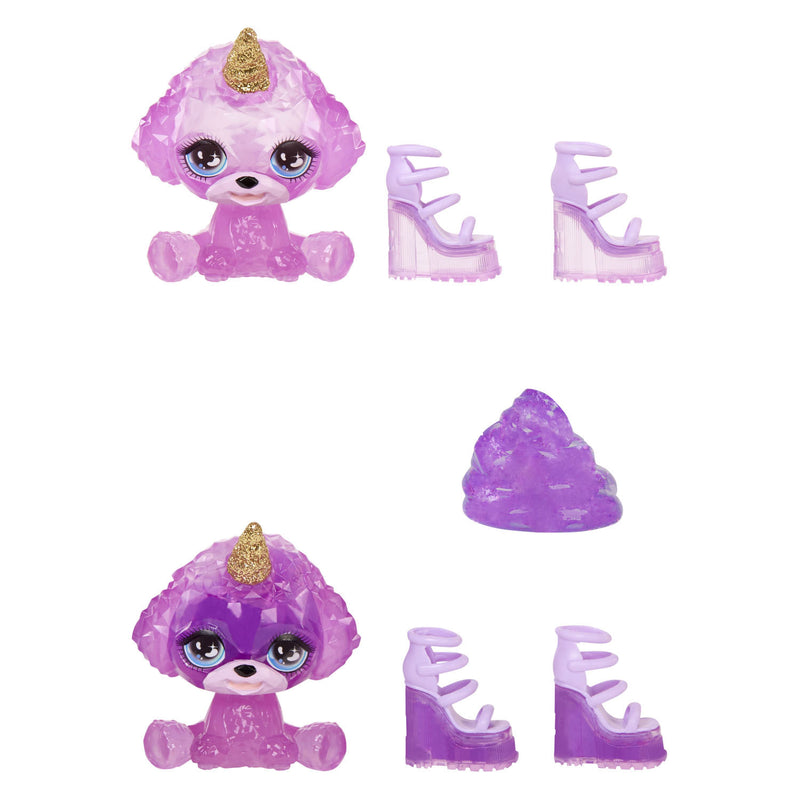 Load image into Gallery viewer, Rainbow high klassieke modepop - 28 cm - violet (paars) - met slijmset en diertje