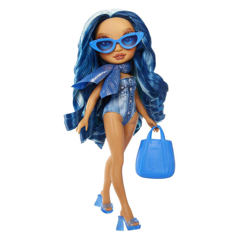 Load image into Gallery viewer, Rainbow high swim style-modepop - 28 cm - skyler (blauw)