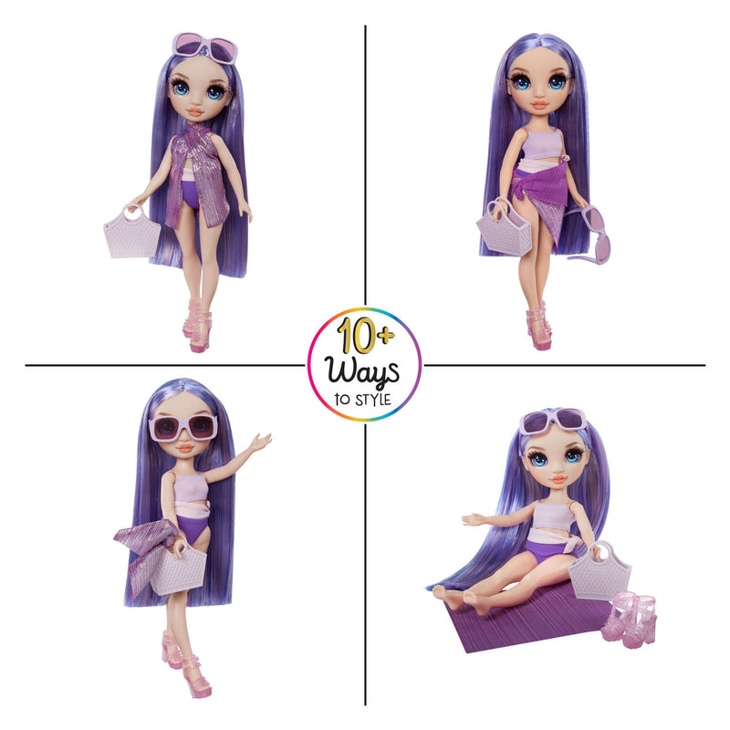 Load image into Gallery viewer, Rainbow high swim style-modepop - 28 cm - violet (paars)