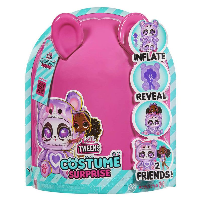 Afbeelding laden in galerijviewer, L.o.l. surprise! tweens costume surprise hoops cutie paars modepop