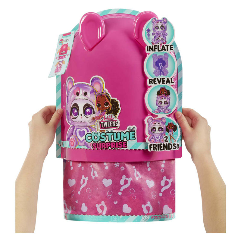 Afbeelding laden in galerijviewer, L.o.l. surprise! tweens costume surprise hoops cutie paars modepop