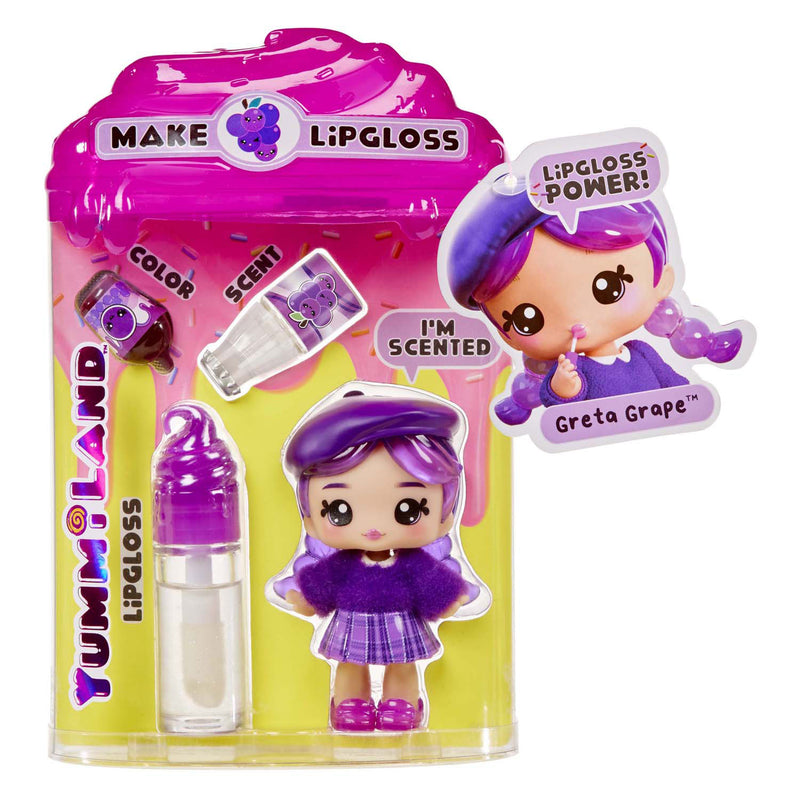 Load image into Gallery viewer, Mga entertainment yummiland lipgloss pop greta grape