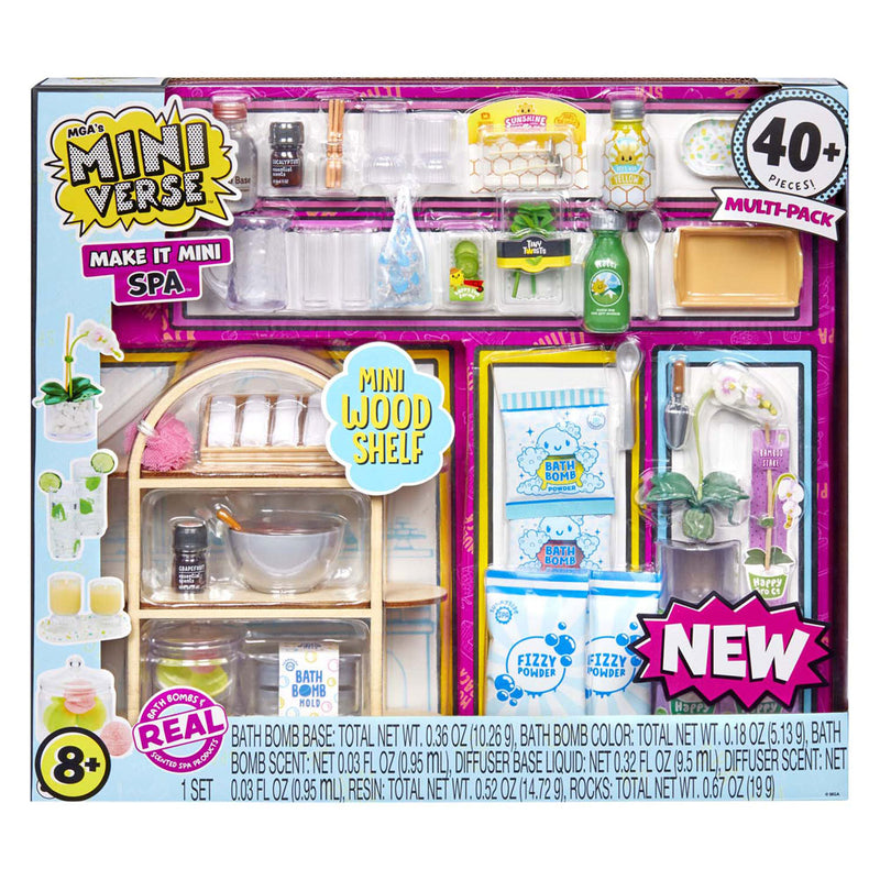 Afbeelding laden in galerijviewer, Miniverse make it mini spa - multipakket - knutselset