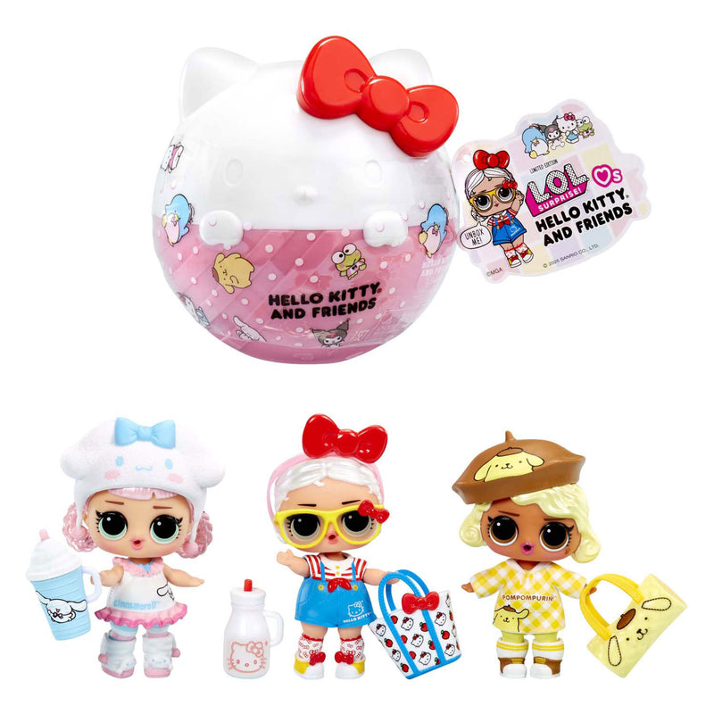 Load image into Gallery viewer, L.o.l. surprise love hello kitty friends mini pop surprise bal