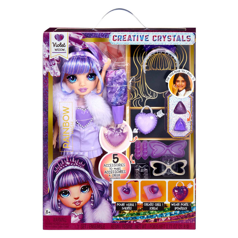 Load image into Gallery viewer, Rainbow high crystal fashion modepop - violet