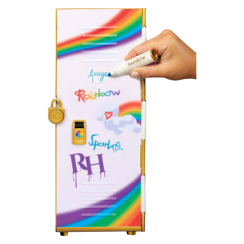 Load image into Gallery viewer, Mga entertainment rainbow high kluisje speelset met accessoires