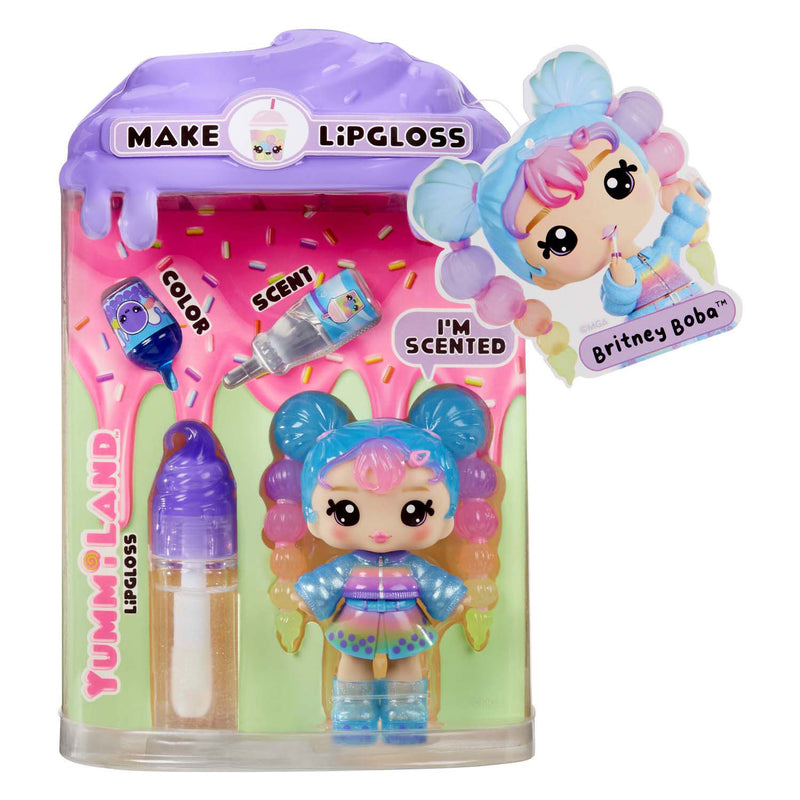 Load image into Gallery viewer, Mga entertainment yummiland pop - britney boba met lipgloss set