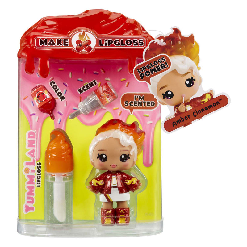 Load image into Gallery viewer, Mga entertainment yummiland pop - amber cinnamon met lipgloss set