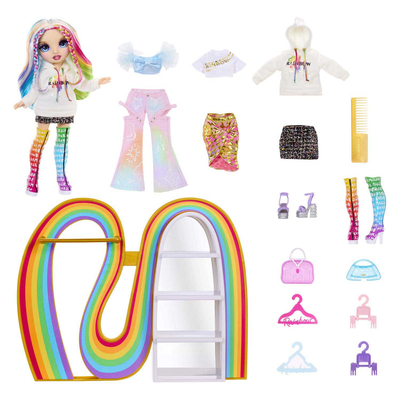 Load image into Gallery viewer, Rainbow high amaya's rainbow closet speelset
