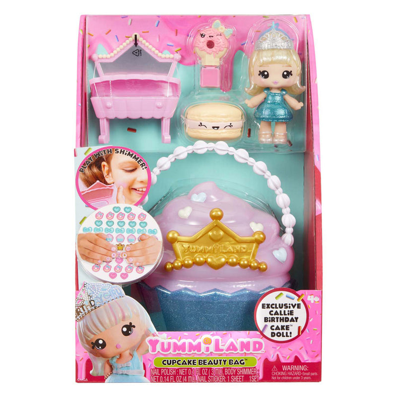 Load image into Gallery viewer, Mga entertainment beauty bag speelset en lipgloss pop - cupcake