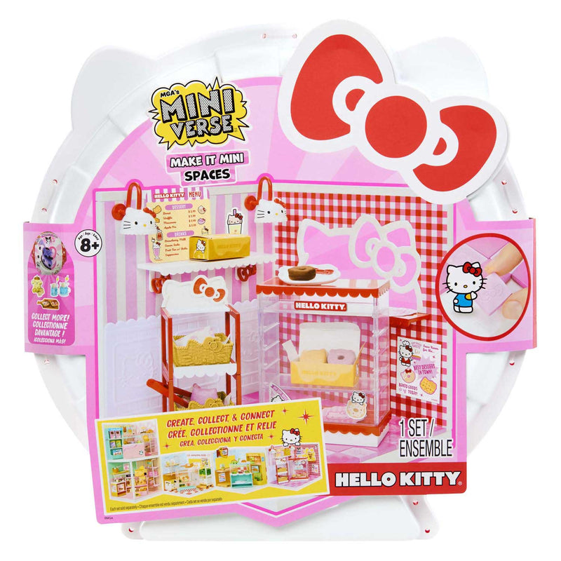 Load image into Gallery viewer, Miniverse make it mini spaces™ hello kitty® - knutselset - bouwpakket- maak je eigen mini hello kitty bakkerij
