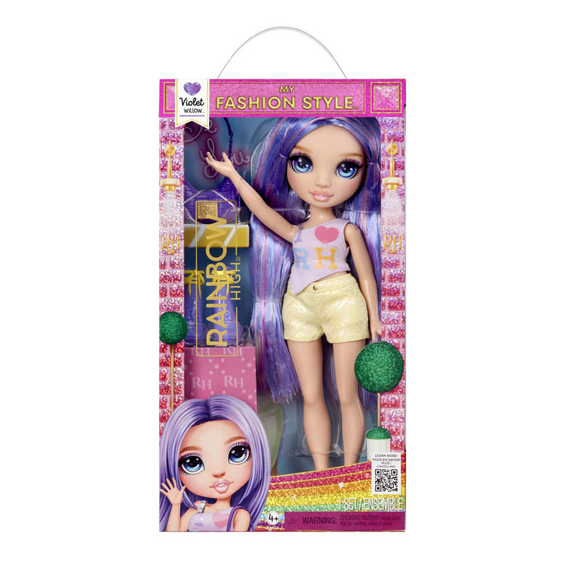 Load image into Gallery viewer, Rainbow high my fashion style panenka - violet - uni
