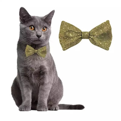 Load image into Gallery viewer, Plenty gifts kerst vlinderstrik kat goud