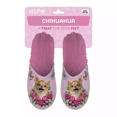 Load image into Gallery viewer, Pantoffel chihuahua roze