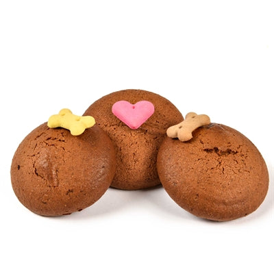 Load image into Gallery viewer, The barking bakery mini iced woofins trio assorti