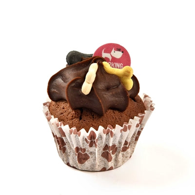 Load image into Gallery viewer, The barking bakery vanilla woofin met carob glazuur