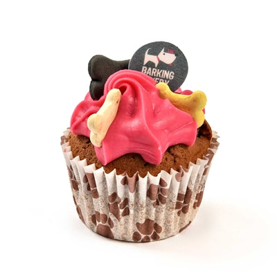 Load image into Gallery viewer, The barking bakery vanilla woofin met roze glazuur