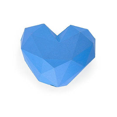 Load image into Gallery viewer, Battersea voerbal hart rubber blauw