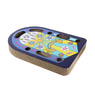 Load image into Gallery viewer, Rosewood krabplank en speelbaan flipperkast blauw