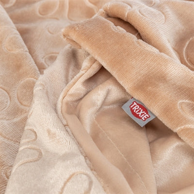 Load image into Gallery viewer, Trixie hondendeken barry softpluche beige