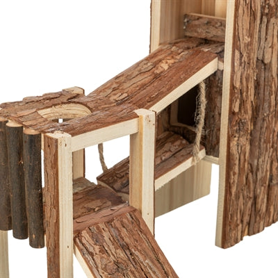 Load image into Gallery viewer, Trixie speelplaats tjorven muizen hamsters schorshout
