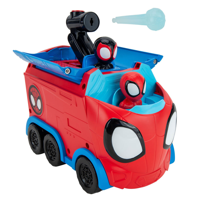 Load image into Gallery viewer, Jazwares marvel spidey web spinning hauler auto