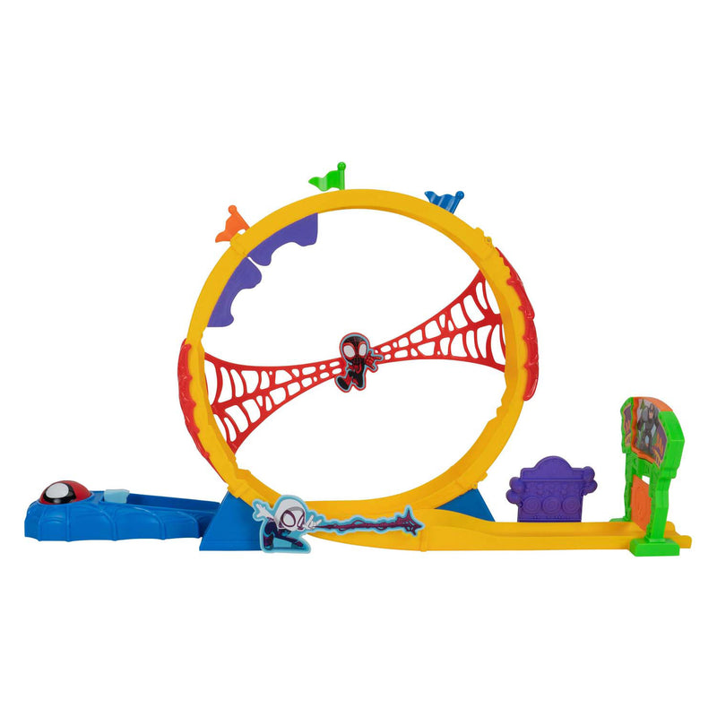 Load image into Gallery viewer, Jazwares spidey amazing metalen super loop racebaan