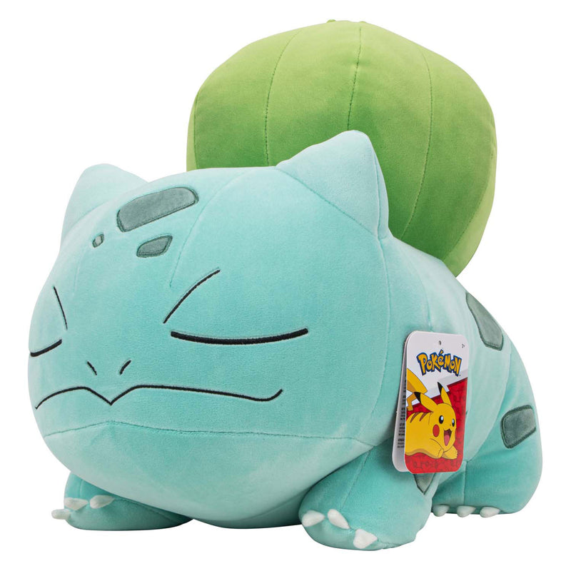 Load image into Gallery viewer, Jazwares pokémon slapende knuffel pluche balbasaur, 45cm