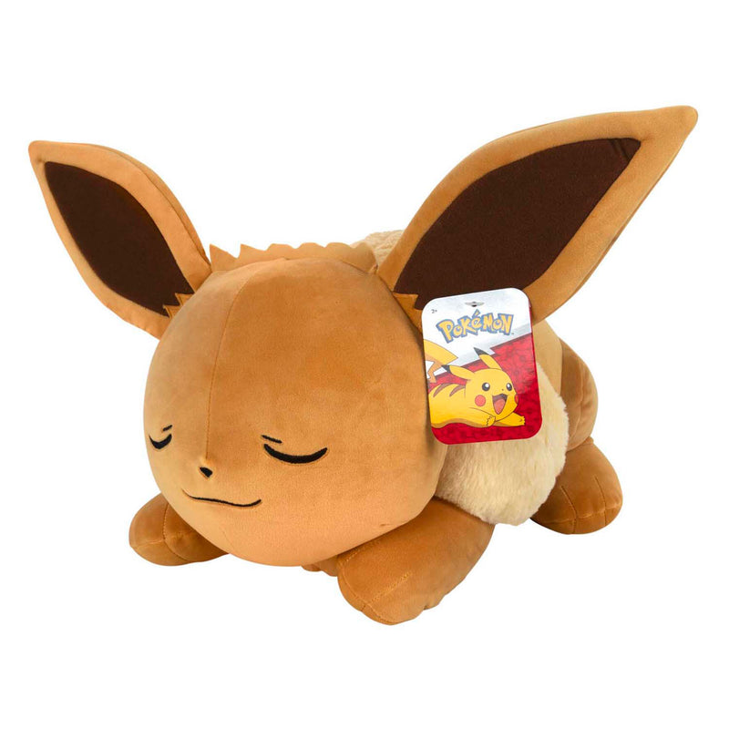 Load image into Gallery viewer, Jazwares pokémon slapende knuffel pluche eevee, 45cm